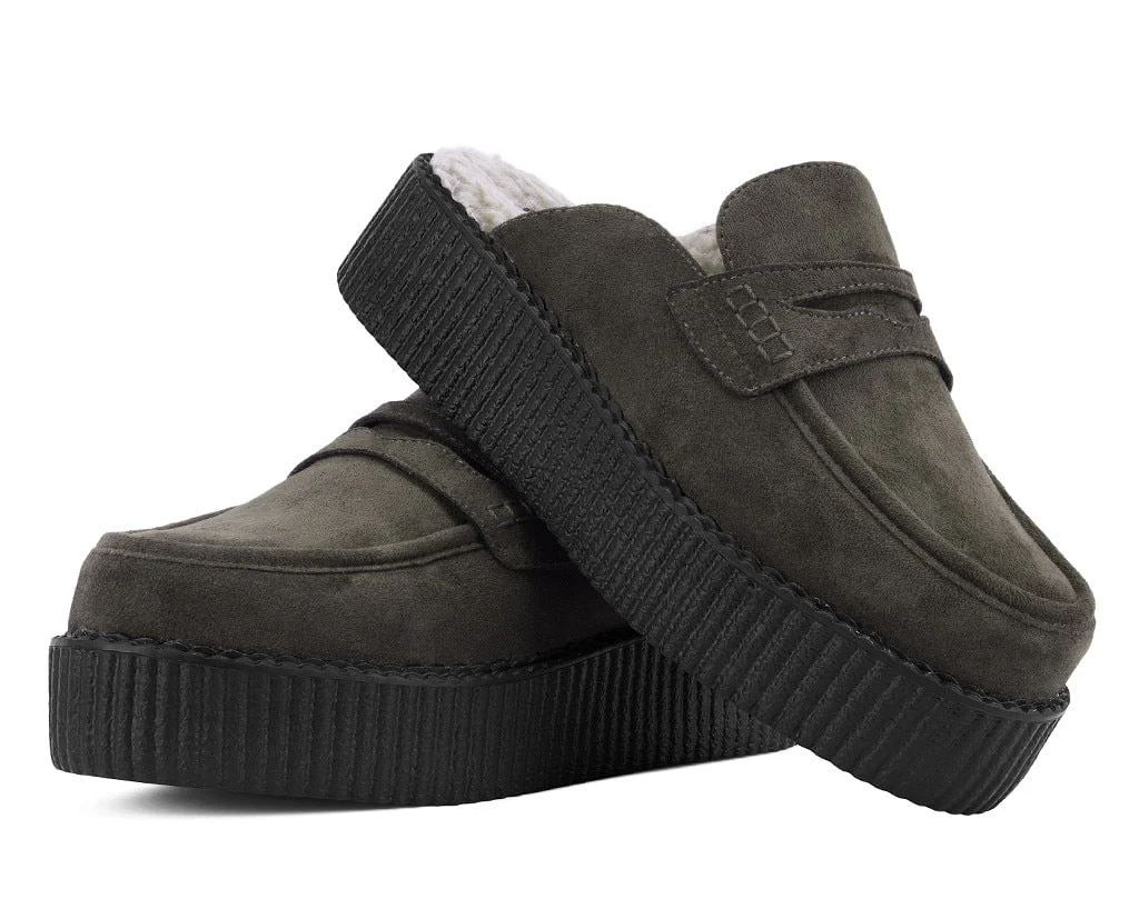 1-Brown-Plush-Lined-Creeper-Mule-4.webp Brown Plush Lined Creeper Mule