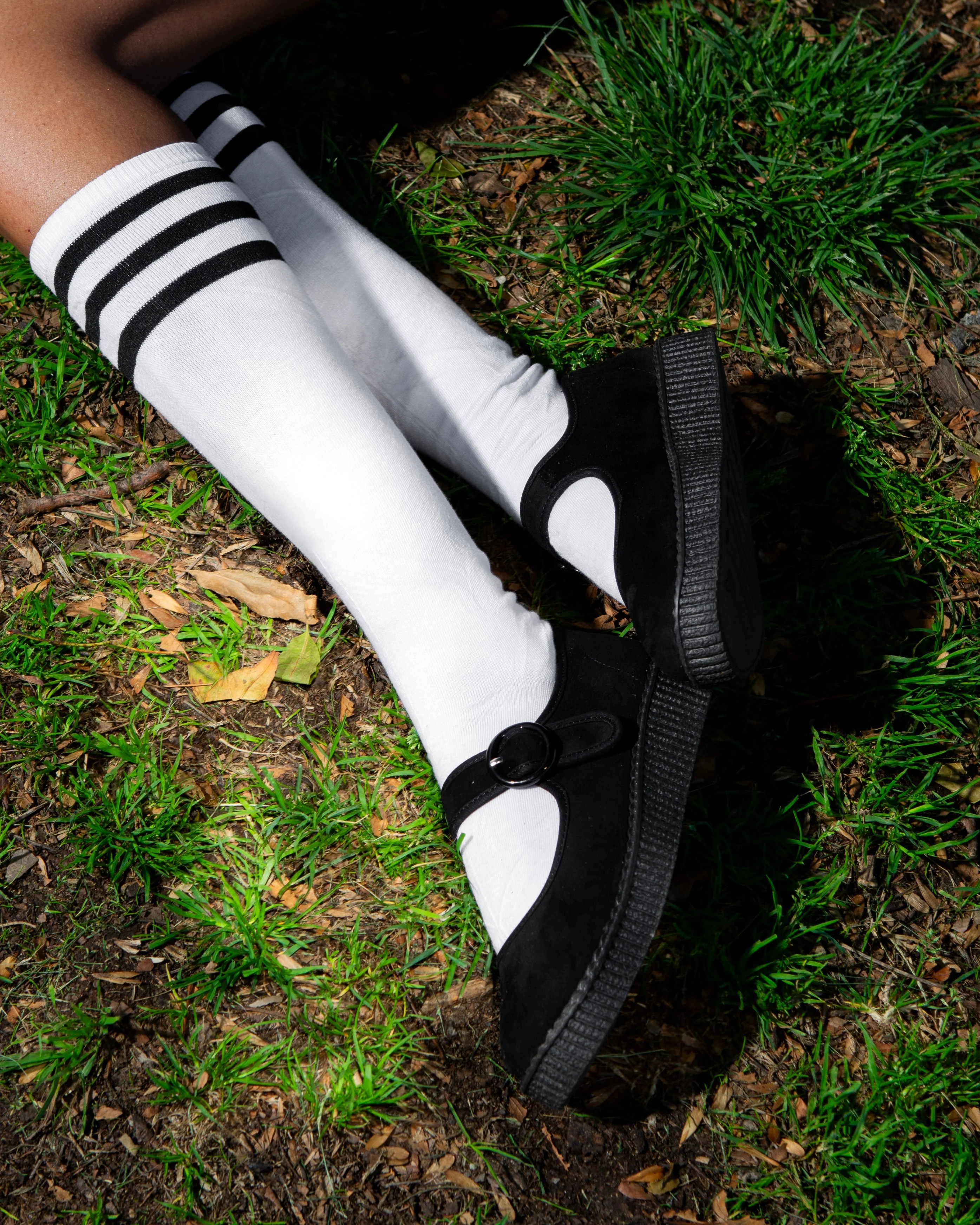 Black Buckle Viva Low Mary Jane