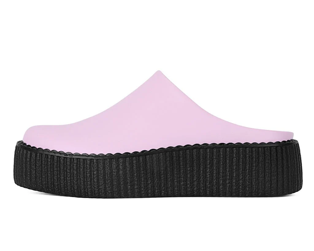 1094-Pink-Leather-Viva-Mondo-Creeper-Clog-5.webp Pink Leather Viva Mondo Creeper Clog