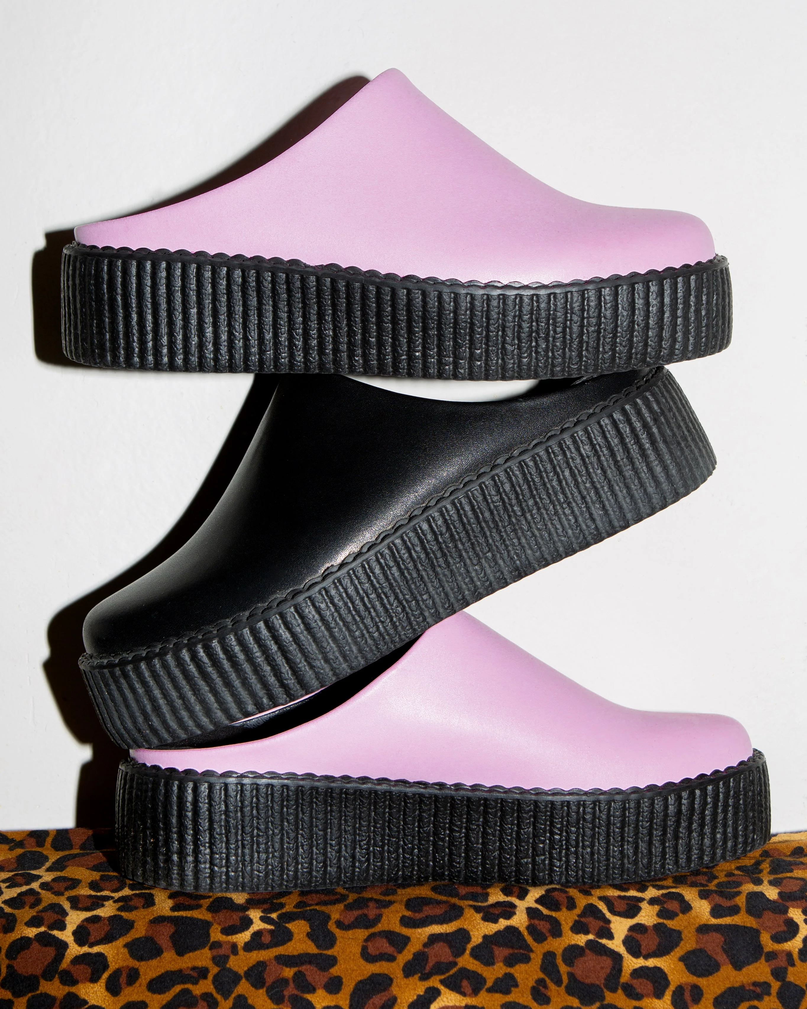 1094-Pink-Leather-Viva-Mondo-Creeper-Clog-8.webp Pink Leather Viva Mondo Creeper Clog