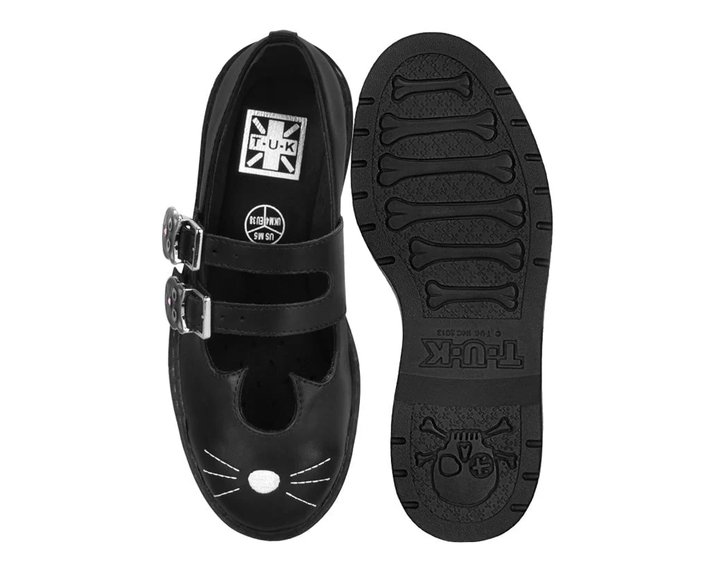 1134-Black-Leather-2-Buckle-Kitty-Mary-Jane-5.webp Black Leather 2-Buckle Kitty Mary Jane