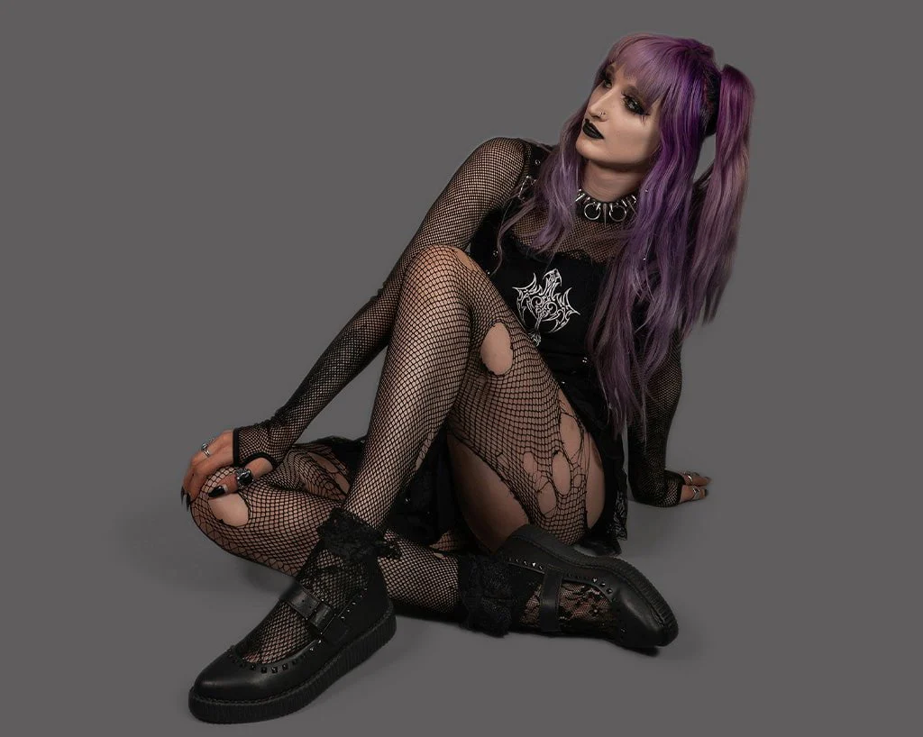 1182-Black-TUKskin-Pointed-Collar-Mary-Jane-6.webp Black TUKskin Pointed Collar Mary Jane