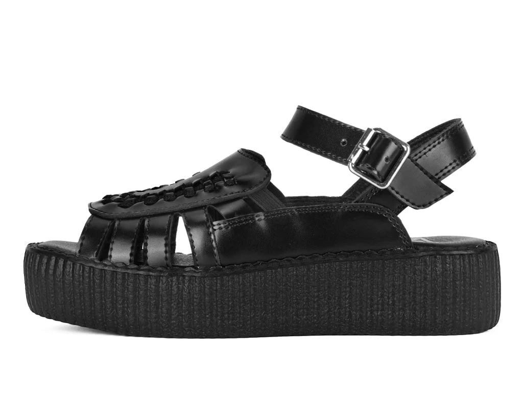 1207-Black-Leather-Interlace-Viva-Mondo-Sandal-7.webp Black Leather Interlace Viva Mondo Sandal