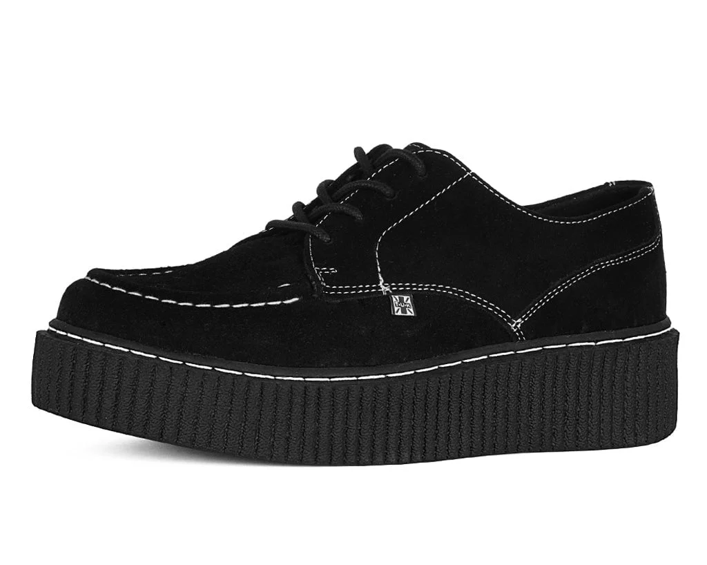 Black Suede Vintage Mondo Creeper