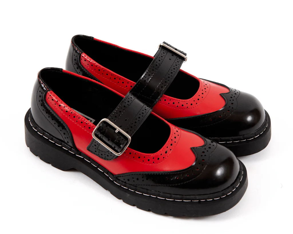 1241-Black-Red-Brogue-Mary-Jane-8.webp Black & Red Brogue Mary Jane