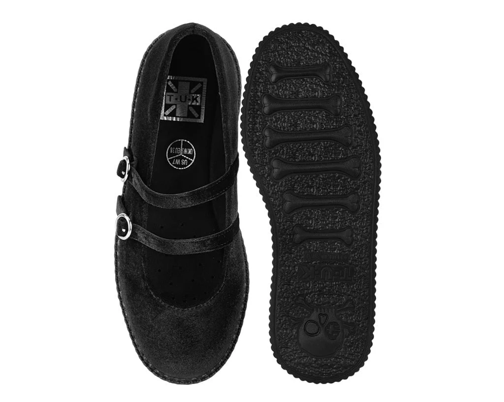 1325-Black-Velvet-2-Strap-Mary-Jane-5.webp Black Velvet 2-Strap Mary Jane