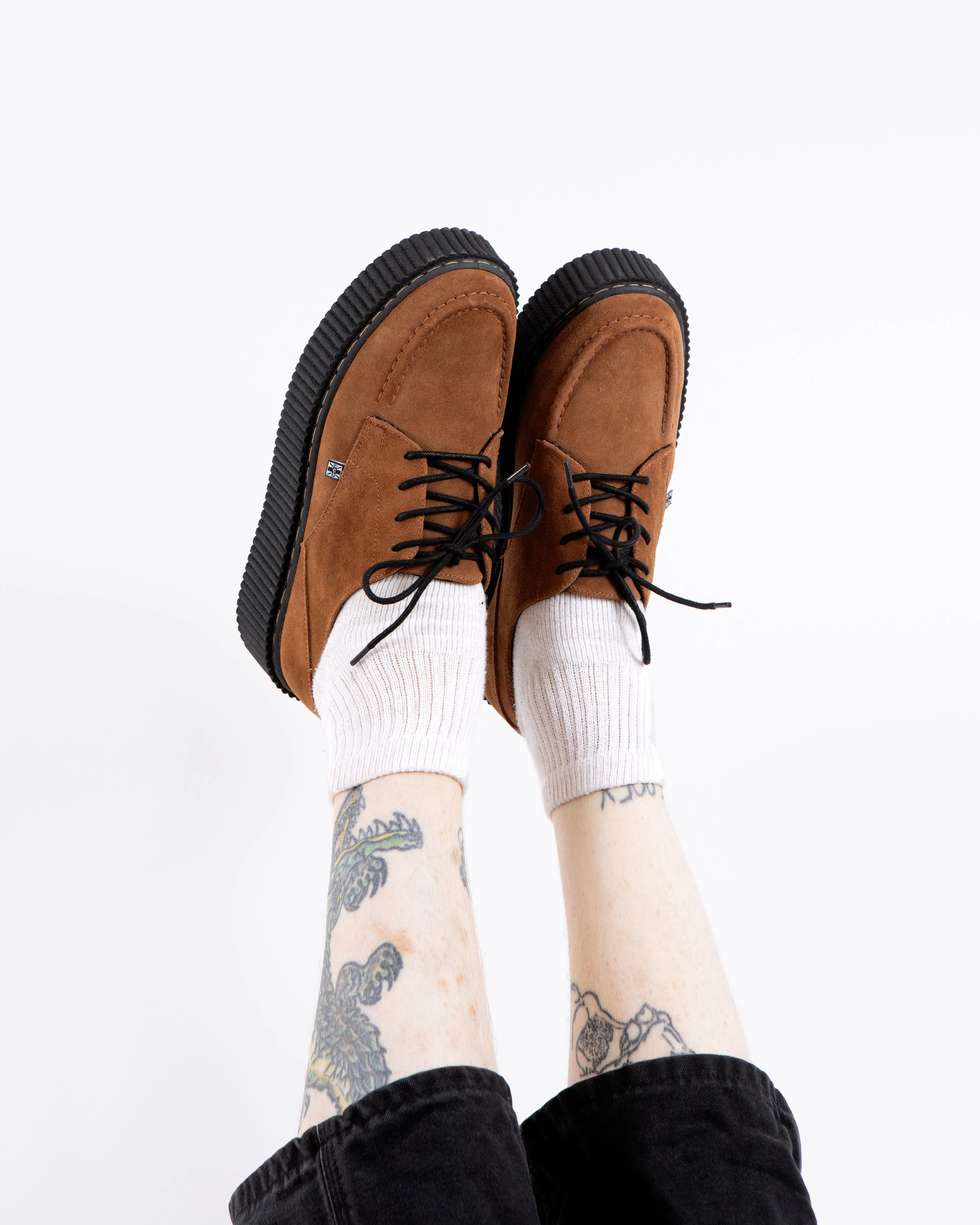 Brown Suede Vintage Mondo Creeper