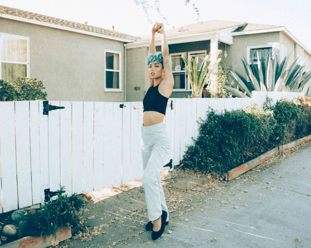 1405-Black-Pointed-Ballet-Ankle-Strap-Creeper-4.webp Black Pointed Ballet Ankle Strap Creeper