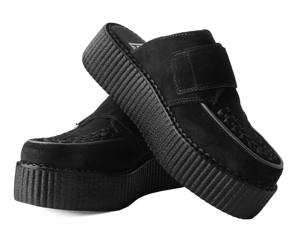 1462-Black-Suede-Creeper-Mule-3.webp Black Suede Creeper Mule