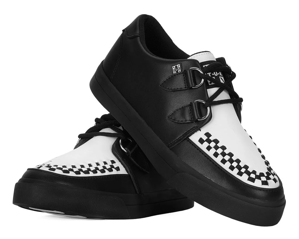 1545-Black-White-D-Ring-Sneaker-3.webp Black & White D-Ring Sneaker