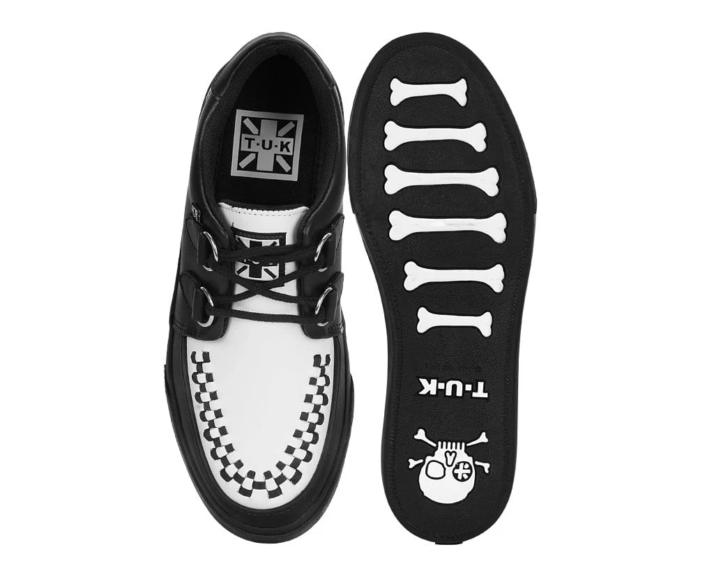 1545-Black-White-D-Ring-Sneaker-5.webp Black & White D-Ring Sneaker
