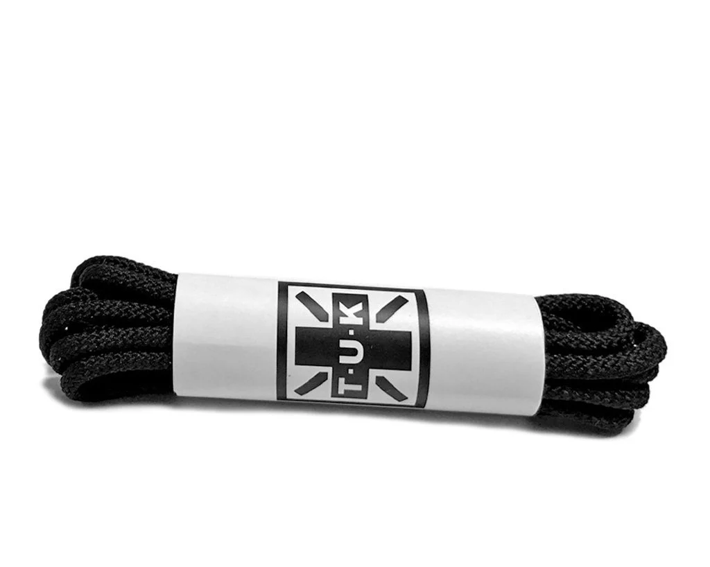 75 CM Black Round Laces