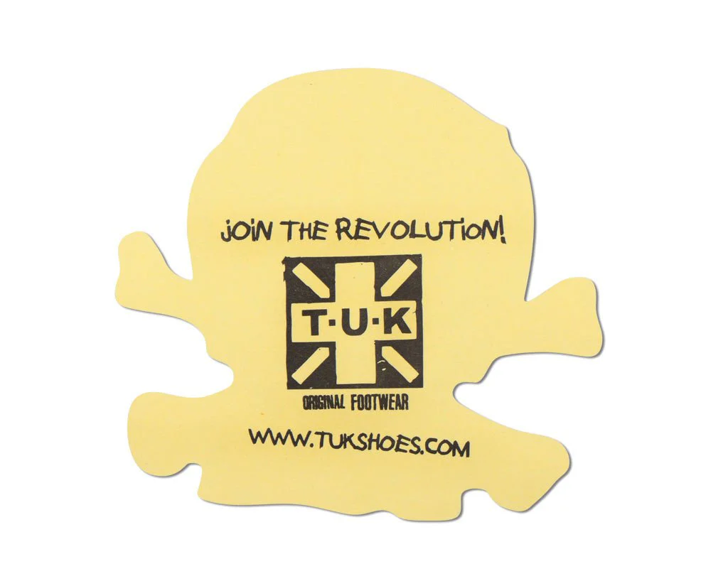 TUK Skull Logo Sticker