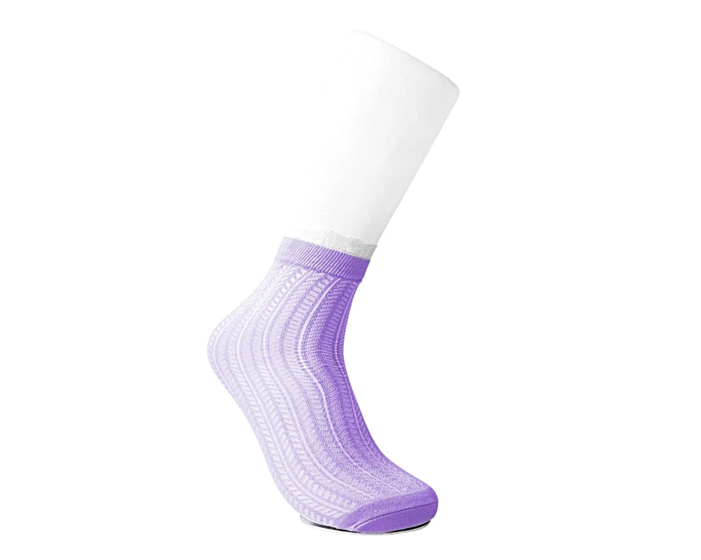 1803-Lavender-Mesh-Sock-3.webp Lavender Mesh Sock