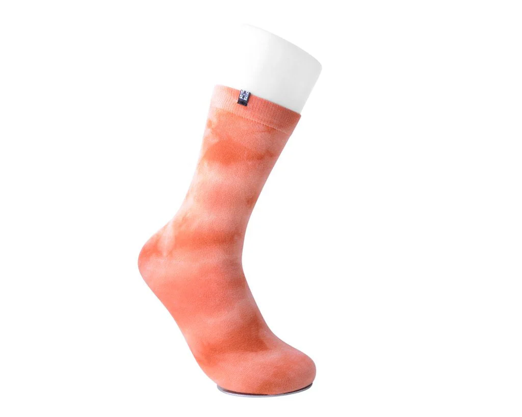 1814-Tie-Dye-Tangerine-Women-s-Crew-Sock-4.webp Tie-Dye Tangerine Women's Crew Sock
