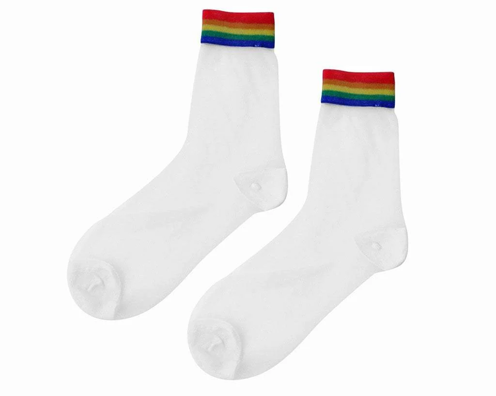 1818-White-Sheer-Rainbow-Sock-3.webp White Sheer Rainbow Sock