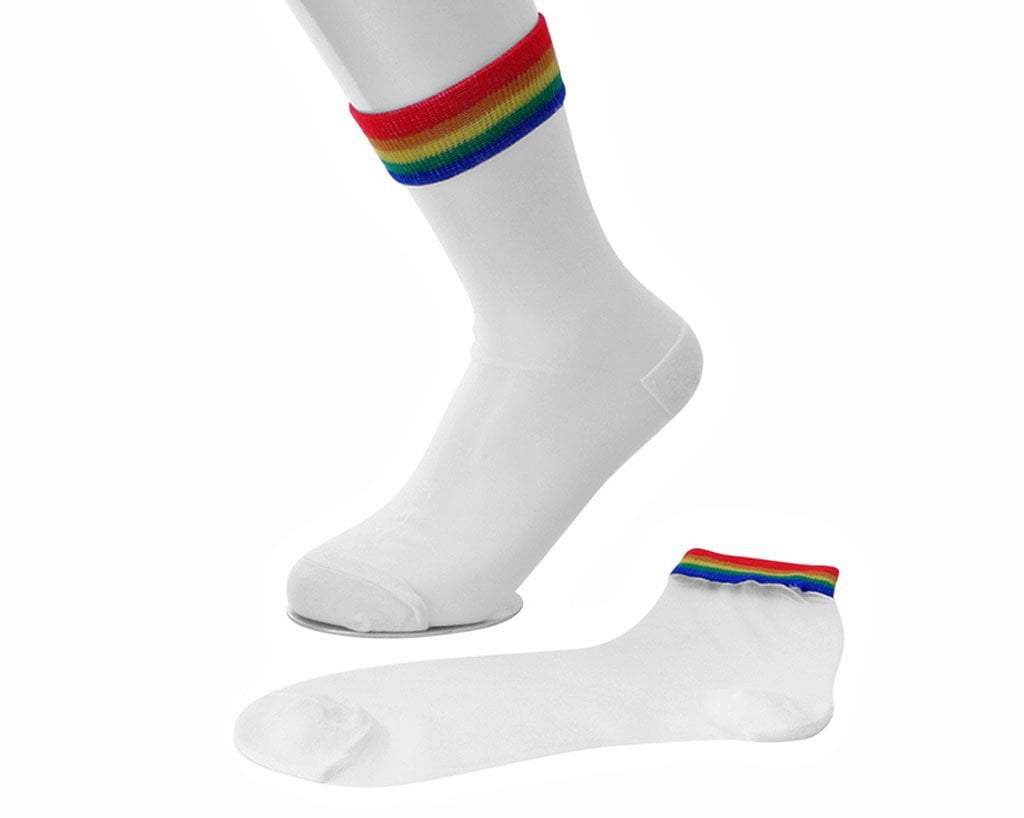 1818-White-Sheer-Rainbow-Sock-4.jpg White Sheer Rainbow Sock