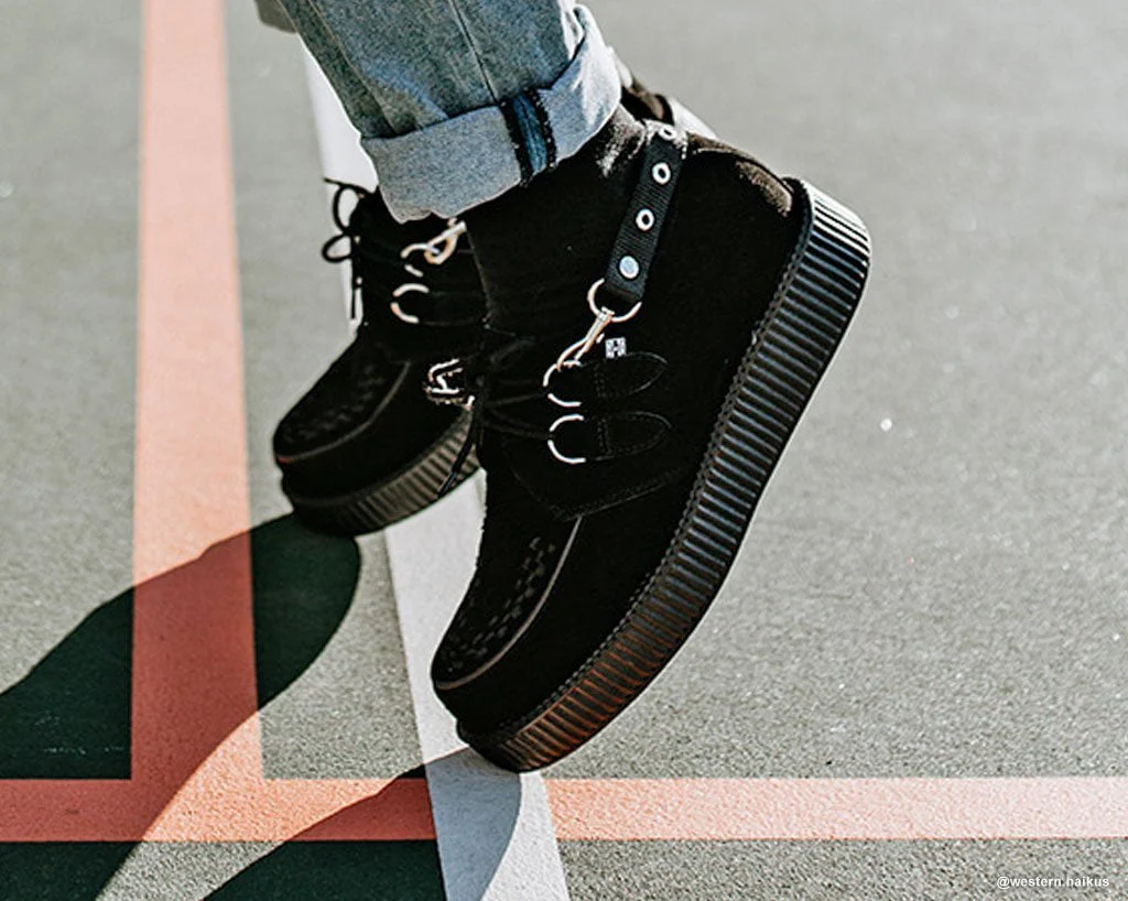 1828-Eyelet-Black-Bondage-Shoe-Straps-5.webp Eyelet Black Bondage Shoe Straps