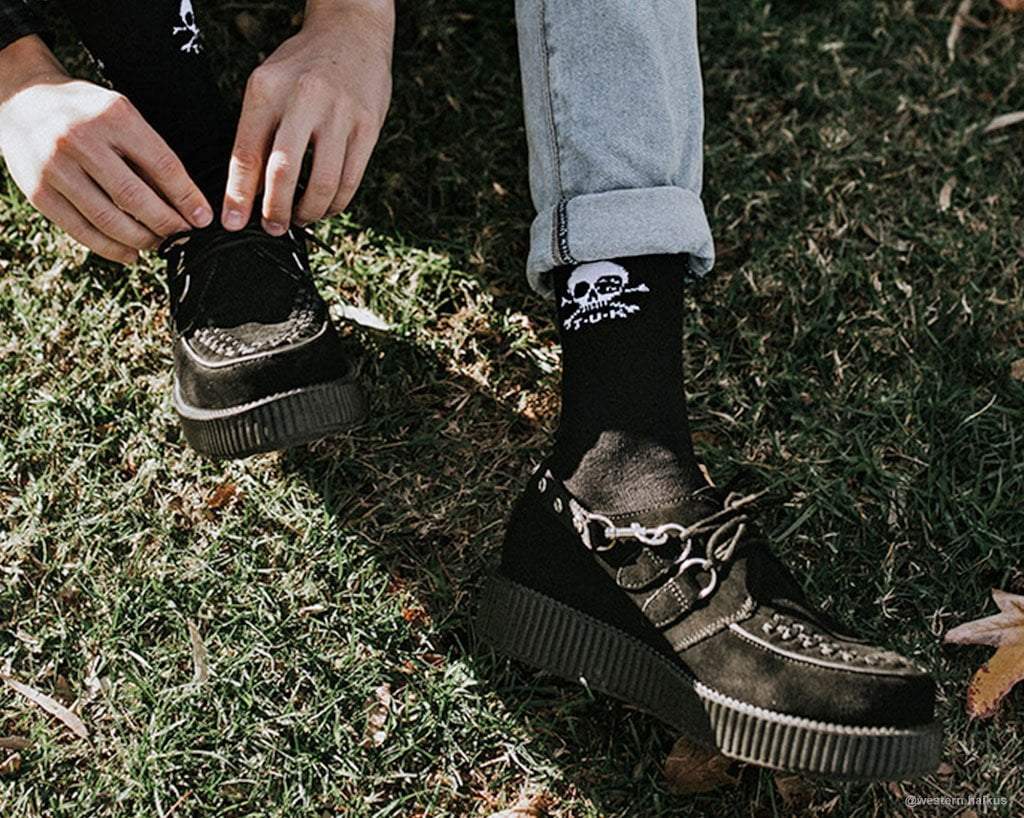 1857-Black-T.U.K.-Skull-Logo-Men-s-Sock-8.jpg Black T.U.K. Skull Logo Men’s Sock