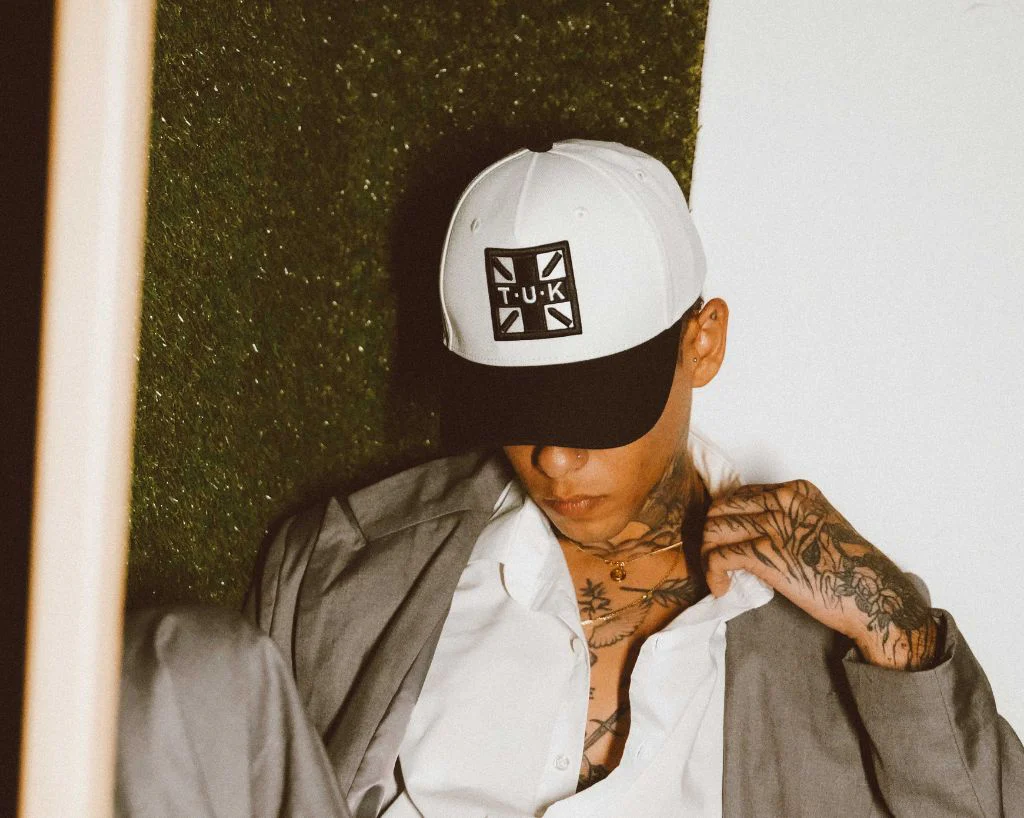 1868-Black-Cream-T.U.K.-Logo-Hat-3.webp Black & Cream T.U.K. Logo Hat