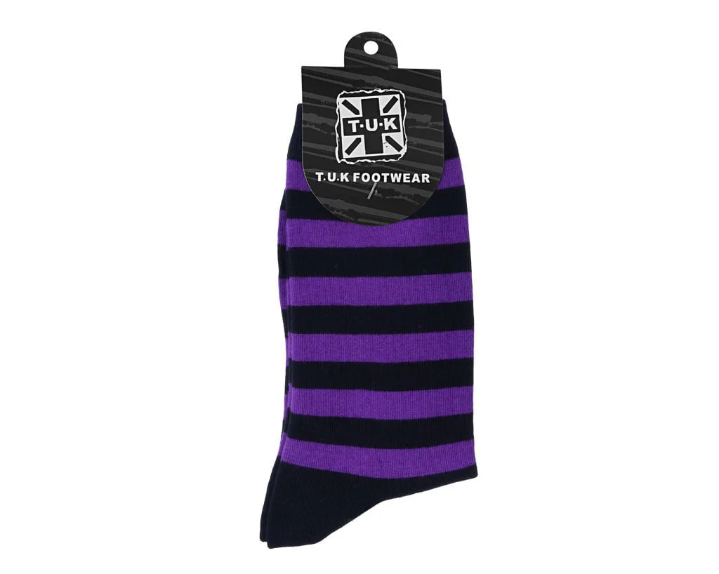 1900-Black-Purple-T.U.K.-Women-s-Stripe-Sock-3.webp Black & Purple T.U.K. Women's Stripe Sock