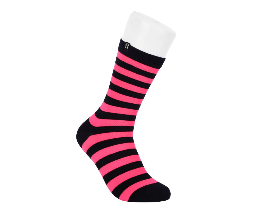 1905-Black-Pink-T.U.K.-Men-s-Stripe-Sock-3.webp Black & Pink T.U.K. Men's Stripe Sock