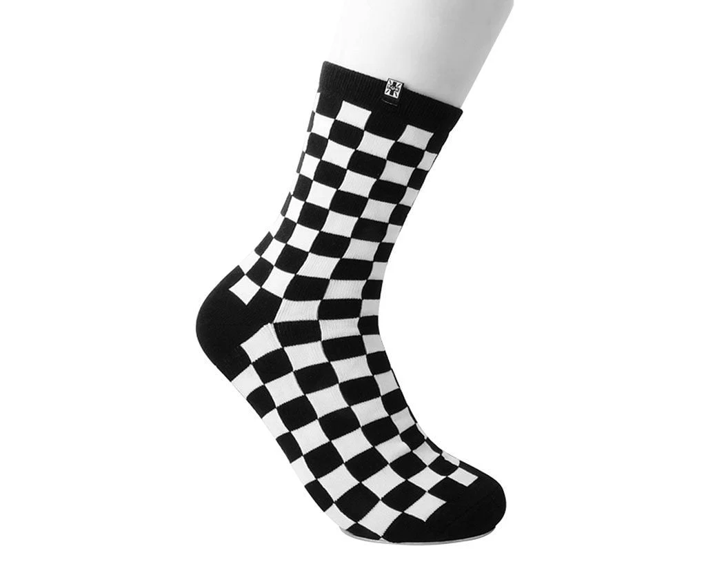 1906-Black-White-Checker-T.U.K.-Women-s-Sock-3.webp Black & White Checker T.U.K. Women’s Sock