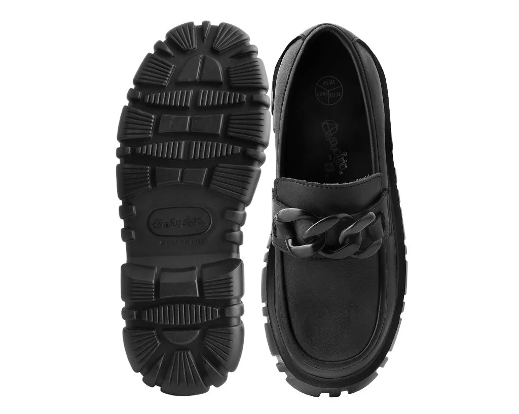 1924-Black-TUKskinTM-Anarchic-Airship-Chain-Loafer-4.webp Black TUKskin™ Anarchic Airship Chain Loafer
