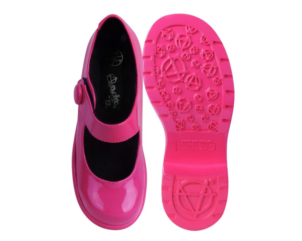 2065-Pink-Liquid-Bubble-Mary-Jane-Platform-5.webp Pink Liquid Bubble Mary Jane Platform