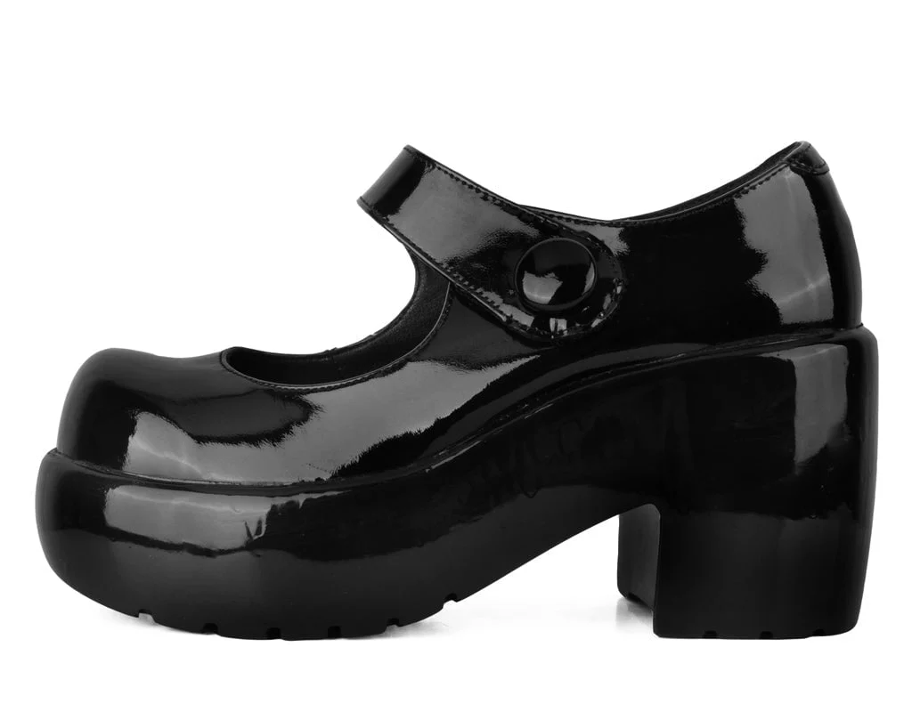 2073-Black-Liquid-Bubble-Mary-Jane-Platform-5.webp Black Liquid Bubble Mary Jane Platform