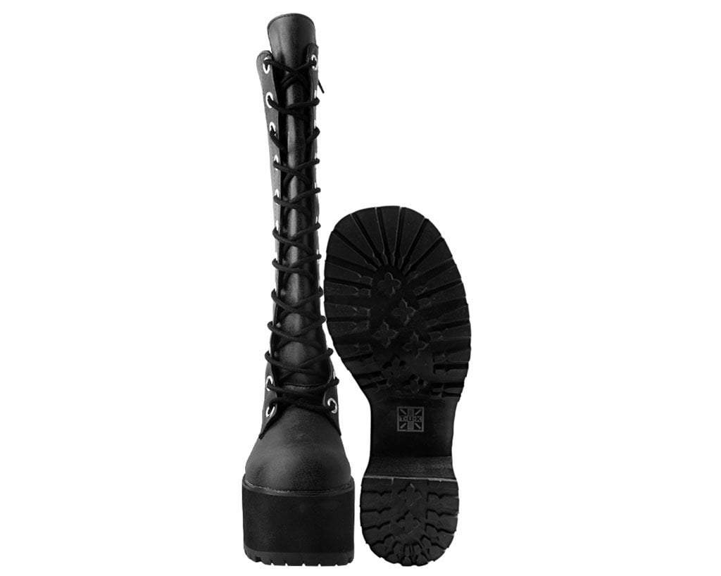 2234-Distressed-Knee-High-Nosebleed-Boot-5.jpg Distressed Knee-High Nosebleed Boot