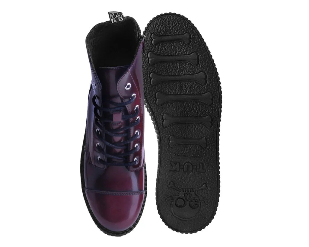 2320-Burgundy-Rub-Off-TUKskinTM-7-Eye-Boot-4.webp Burgundy Rub Off TUKskin™ 7-Eye Boot