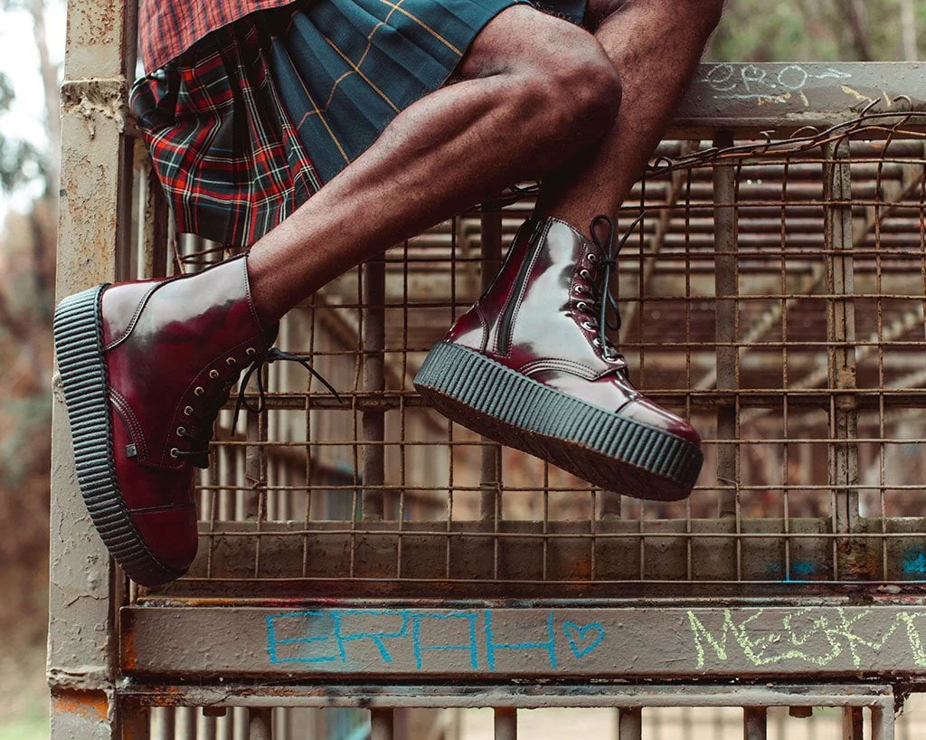 2320-Burgundy-Rub-Off-TUKskinTM-7-Eye-Boot-6.webp Burgundy Rub Off TUKskin™ 7-Eye Boot