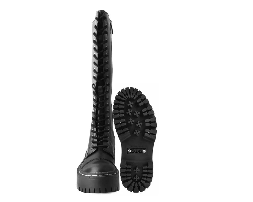 2353-Black-TUKskinTM-Knee-high-Double-Decker-Boot-4.webp Black TUKskin™ Knee-high Double Decker Boot