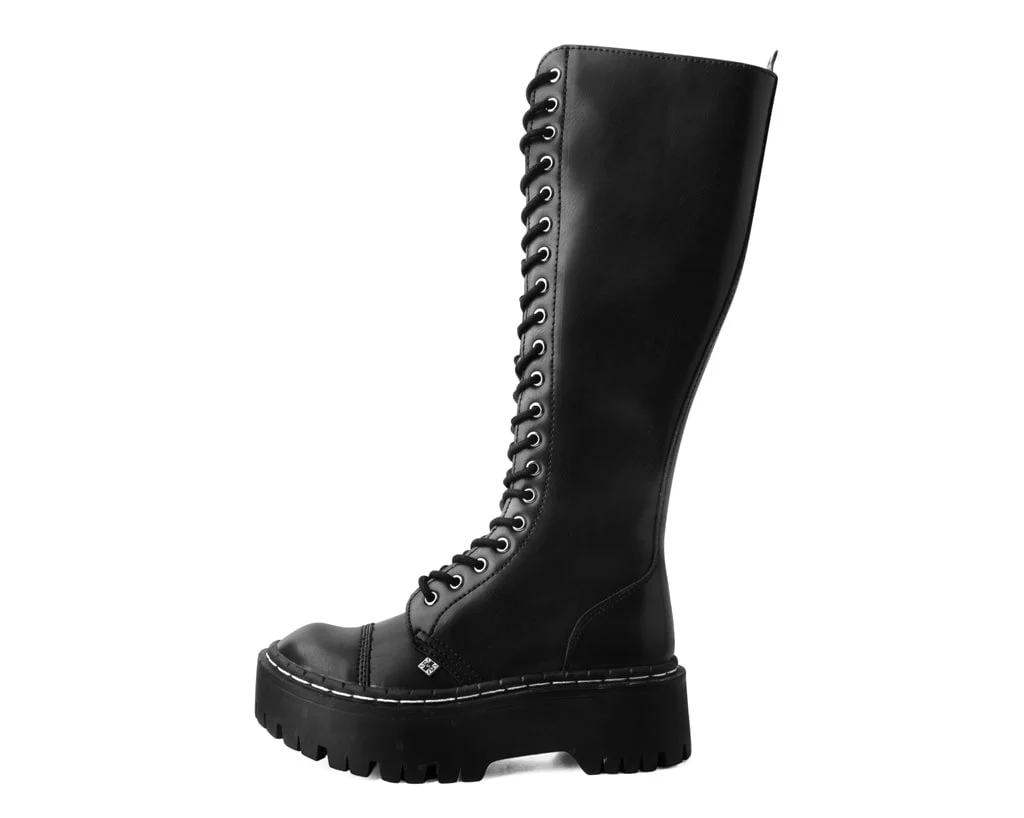 2353-Black-TUKskinTM-Knee-high-Double-Decker-Boot-5.webp Black TUKskin™ Knee-high Double Decker Boot