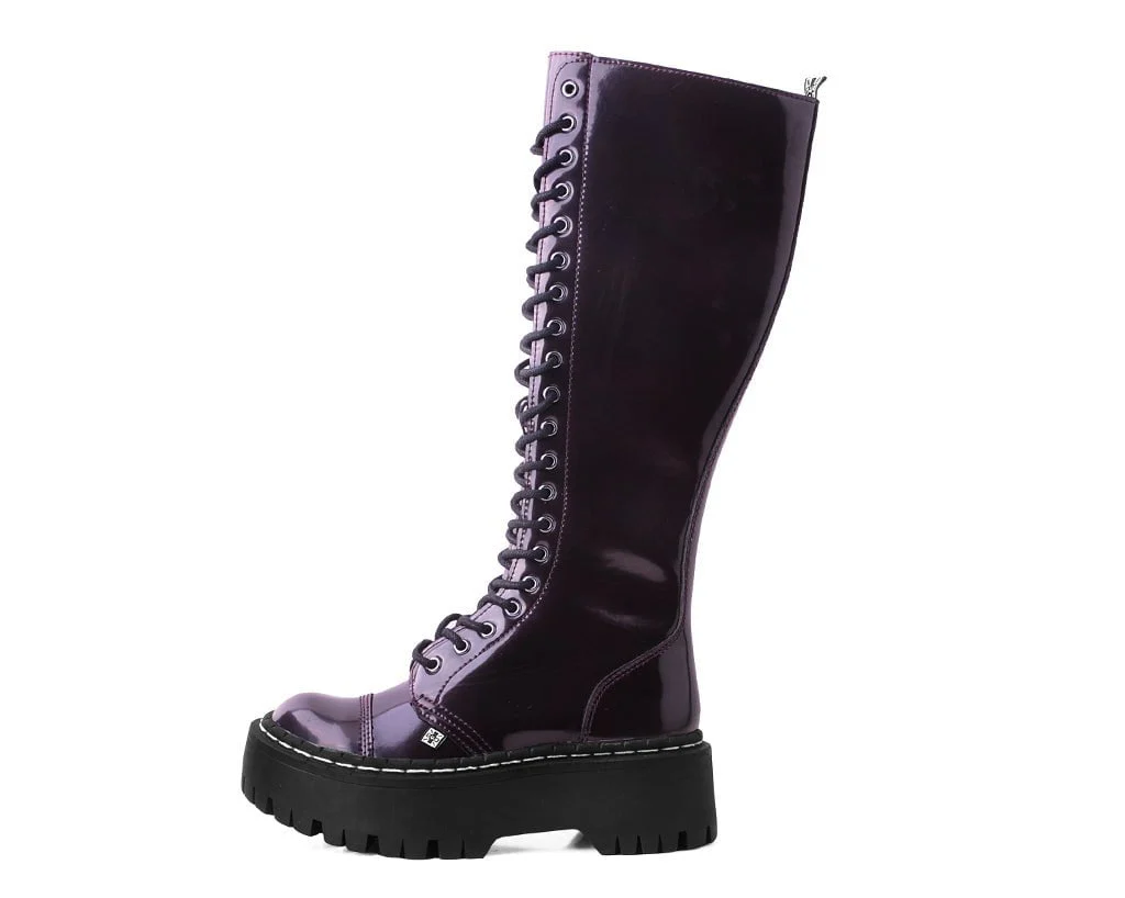 2413-Burgundy-Rub-Off-Knee-High-Double-Decker-Boot-3.webp Burgundy Rub-Off Knee-High Double Decker Boot