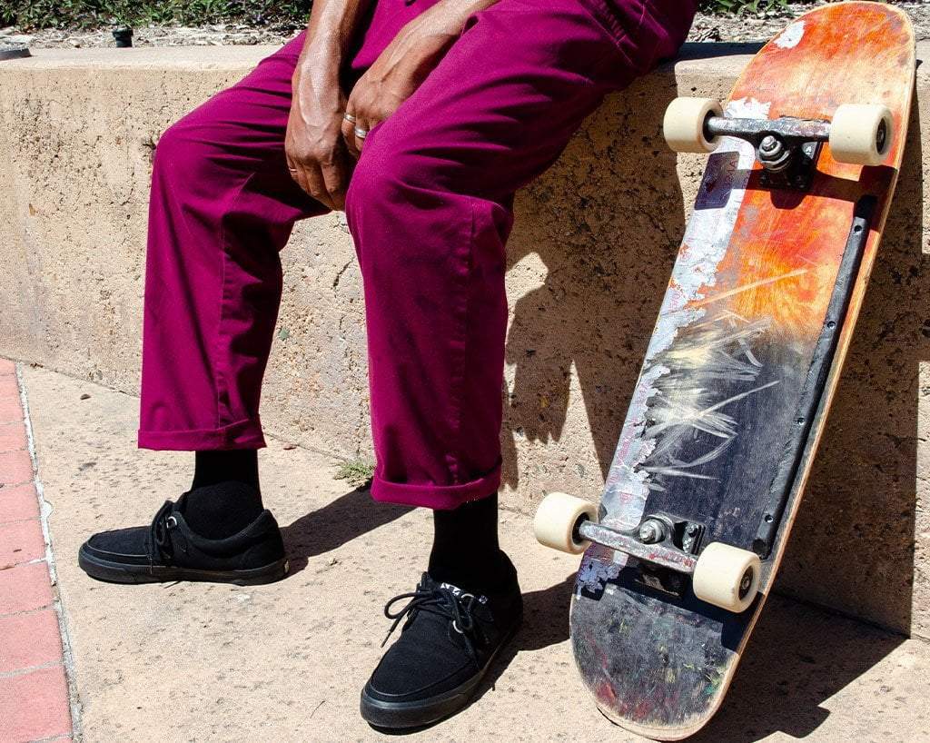 2631-Black-Basic-Twill-D-Ring-Sneaker-7.jpg Black Basic Twill D-Ring Sneaker