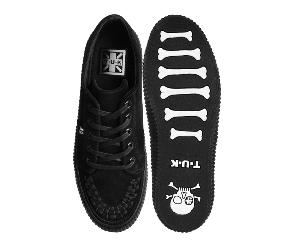 2655-Black-Suede-Lace-Up-Creeper-Sneaker-5.webp Black Suede Lace-Up Creeper Sneaker