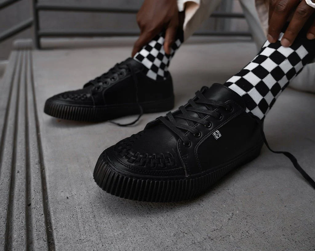 2679-Black-Leather-Lace-Up-Creeper-Sneaker-8.webp Black Leather Lace-Up Creeper Sneaker