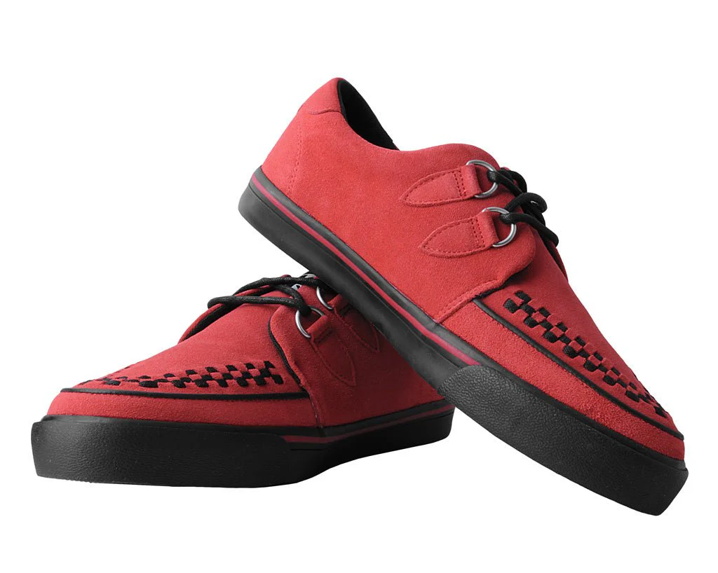 2835-Lucious-Red-Suede-D-Ring-Interlace-Sneaker-3.webp Lucious Red Suede D-Ring Interlace Sneaker