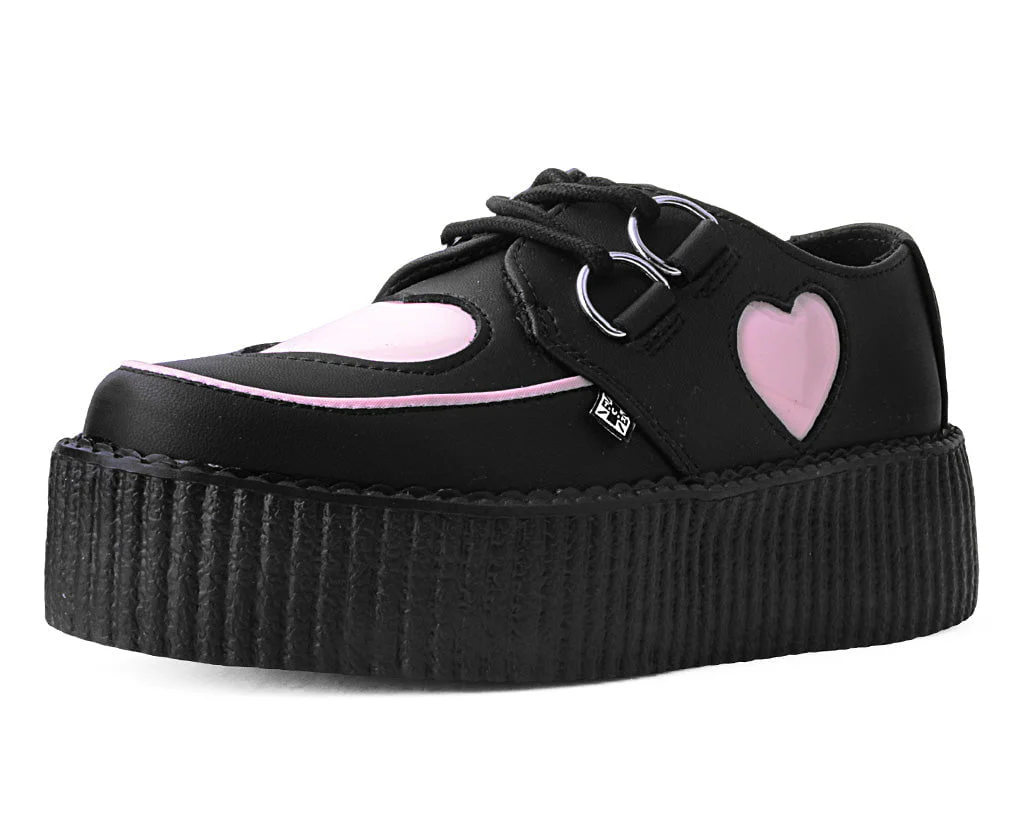 Black & Pink Heart TUKskin™ Viva Mondo Creeper