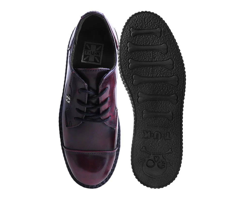 3190-Burgundy-TUKskinTM-Toe-Cap-Viva-Low-Creeper-4.webp Burgundy TUKskin™ Toe Cap Viva Low Creeper