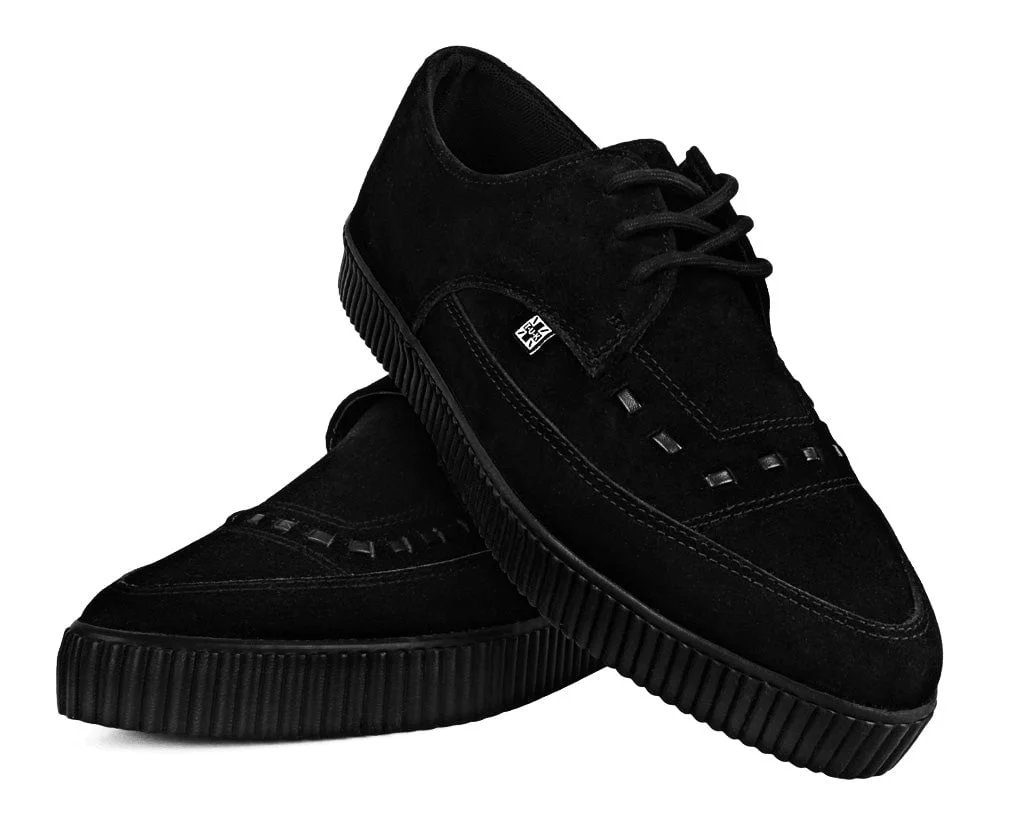 3418-Black-Suede-Tie-Pointed-Lace-Up-EZC-4.webp Black Suede Tie Pointed Lace Up EZC