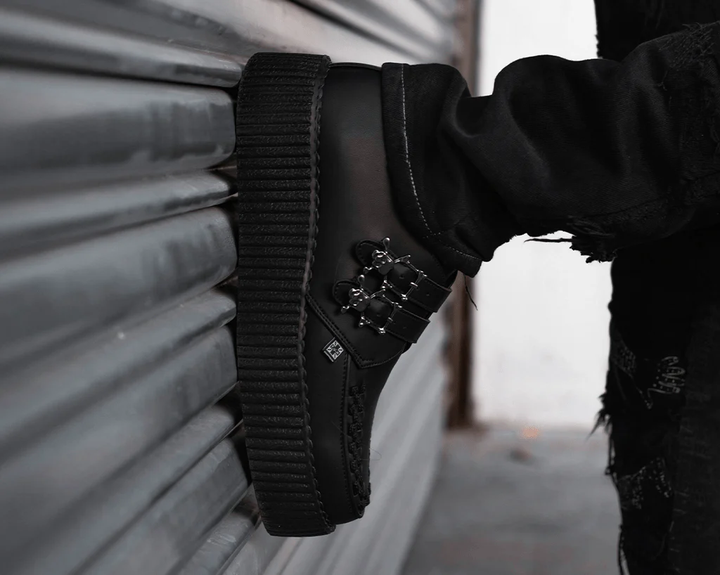 3478-Black-TUKskinTM-2-Buckle-Skull-Creeper-10.webp Black TUKskin™ 2-Buckle Skull Creeper