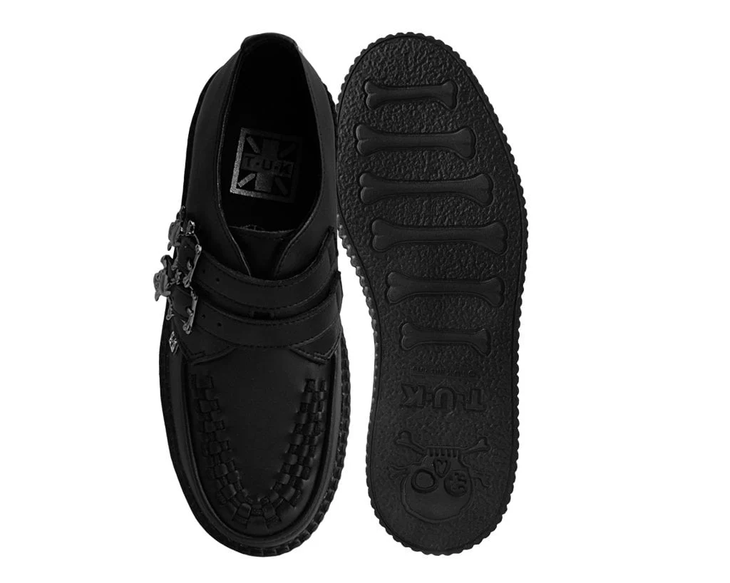 3478-Black-TUKskinTM-2-Buckle-Skull-Creeper-5.webp Black TUKskin™ 2-Buckle Skull Creeper