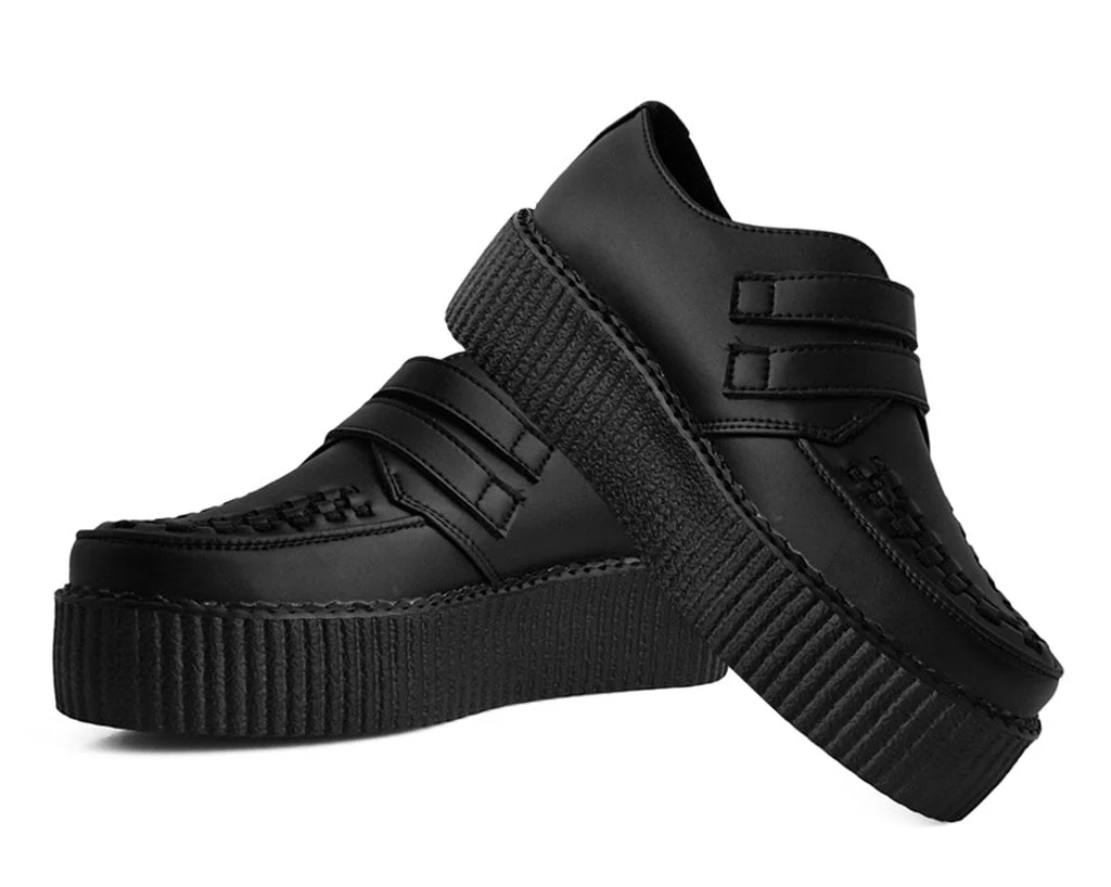 3479-US-Mens-3-Womens-5-Black-US-Mens-3-Womens-5-Black-variation-3.webp Black TUKskin™ 2-Buckle Skull Creeper