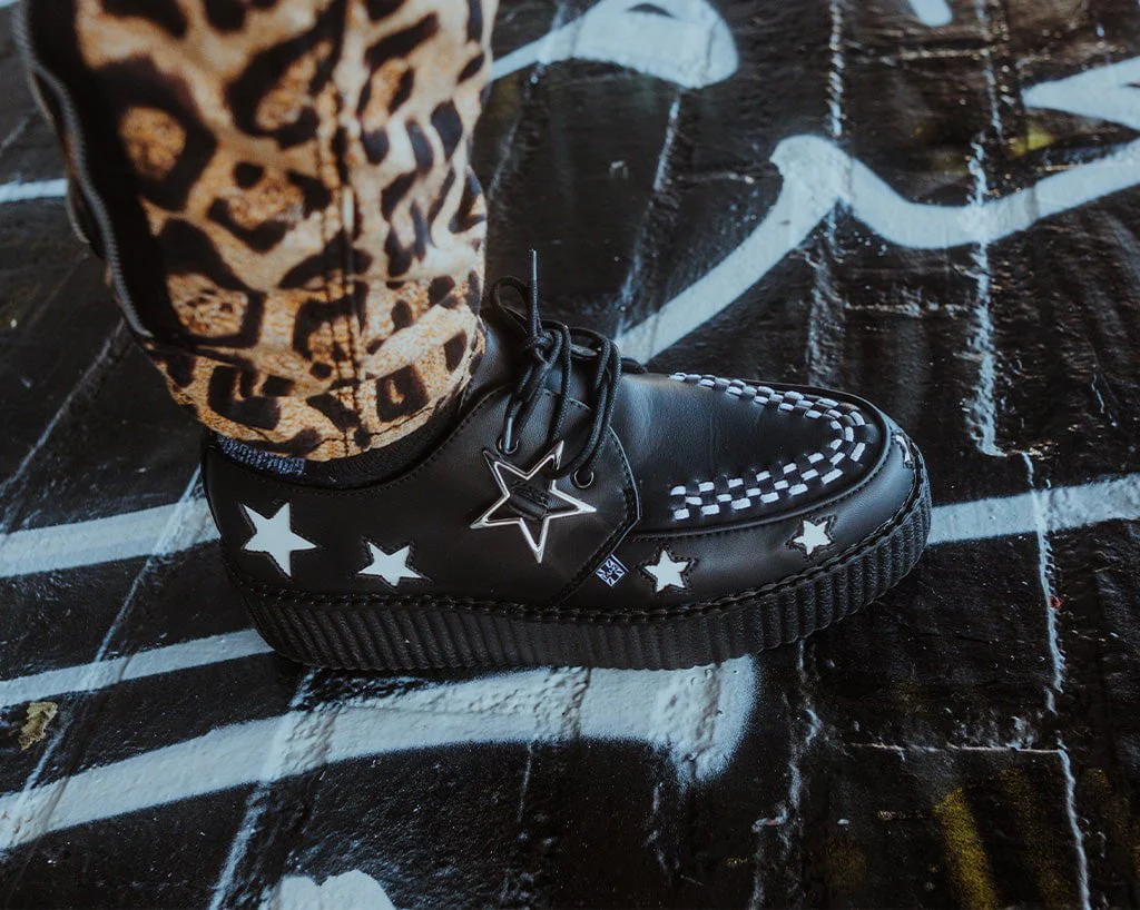 Black & White Star Viva Mondo Creeper