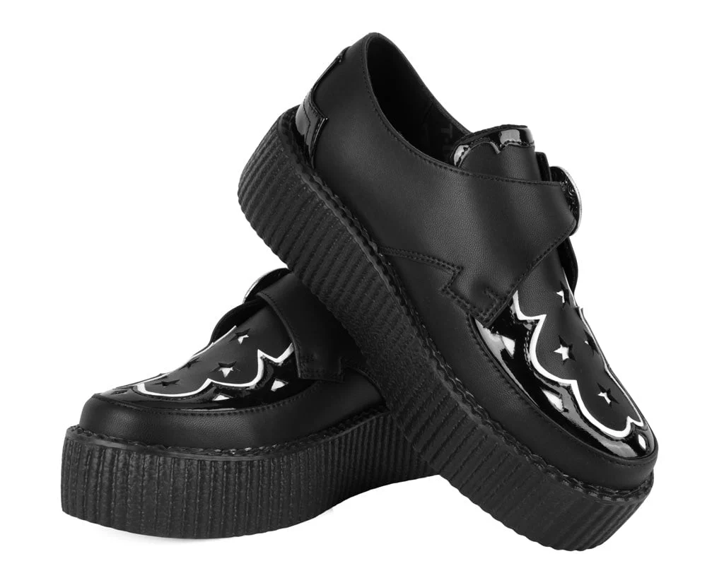 3583-US-Mens-3-Womens-5-Black-Synthetic-US-Mens-3-Womens-5-Black-Synthetic-variation-3.webp Black TUKskin Western Buckle Viva Mondo Creeper