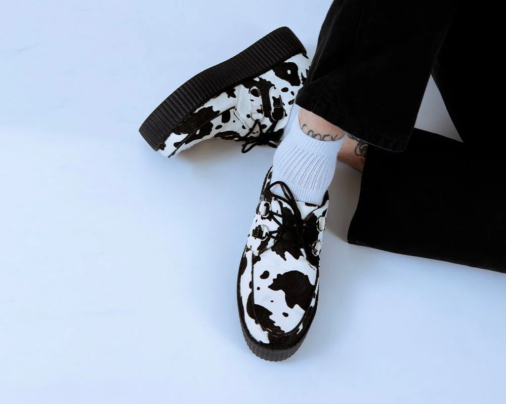 3607-US-Mens-3-Womens-5-Black-White-Leather-US-Mens-3-Womens-5-Black-White-Leather-variation-6.webp Cow Print Viva Mondo Creeper