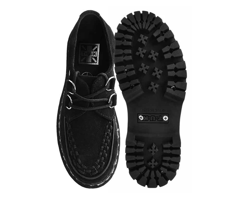 3788-Black-Suede-Interlace-Double-Decker-Creeper-4.webp Black Suede Interlace Double Decker Creeper